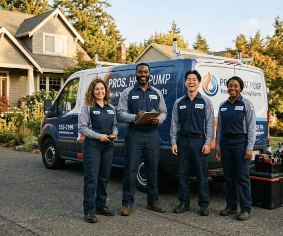 Heat Pump Installation company in Rochert, MN